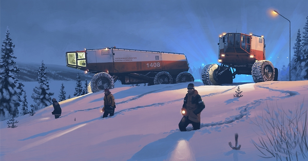 Sci-fi イラスト Simon Stålenhag 9