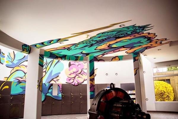 立体的なグラフィティアート！アナモルフィックで3Dな壁画 (6)