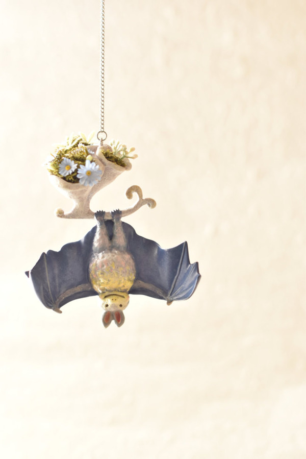 動物や植物な樹脂製アートプランター！『HARIMOGURA』 (12)