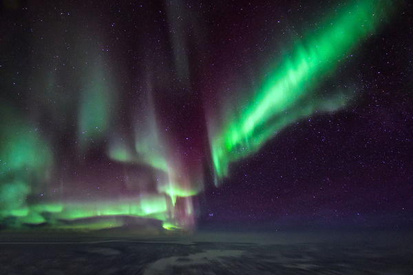 コックピットから撮影された壮大な空の写真 (5)