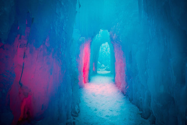 Ice Castles in UtahIce Castles in Utah