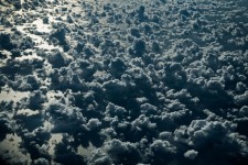 文字通りの雲海！カリブ海上に広がる雲を撮影した航空写真