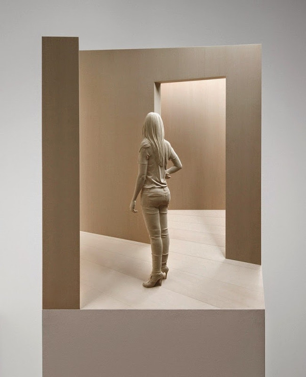 Peter Demetz の木の彫刻 5