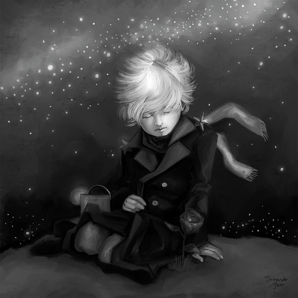 150人のイラストレーターが参加した 星の王子様 のオマージュ作品