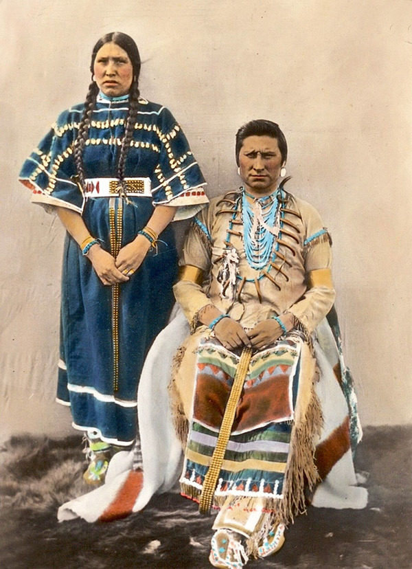インディアン(ネイティブ･アメリカン)の貴重なカラー化写真 (11)