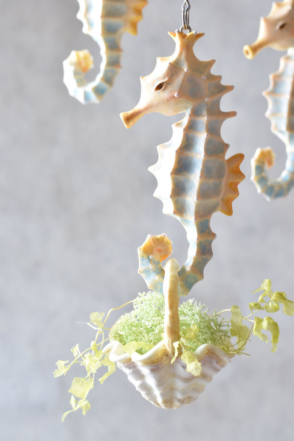 動物や植物な樹脂製アートプランター！『HARIMOGURA』 (3)