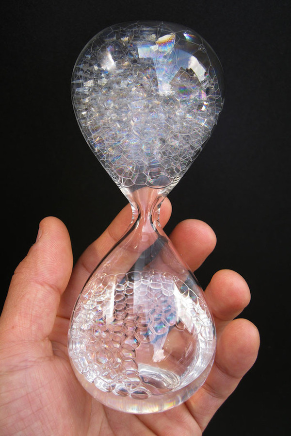 『Awaglass』砂時計ならぬ泡時計！泡が時間を教える (1)
