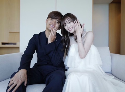 【速報】久保建英と福原遥が結婚