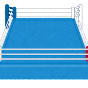 sports_kakutougi_boxing_ring