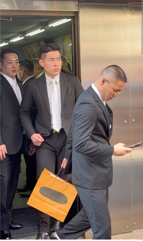 【画】最近の若いヤクザ、サラリーマンと区別がつかない