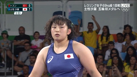 女子レスリング土性沙羅の大胸筋お胸ｗｗｗｗｗｗｗｗ 画像あり ラビット速報