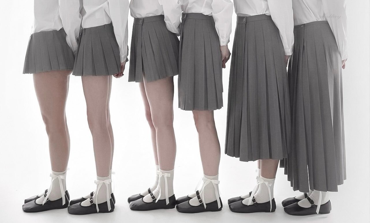 皆はどのスカートの長さが一番好き?(※画像あり) 皆はどのスカートの長さが一番好き?(※画像あり)