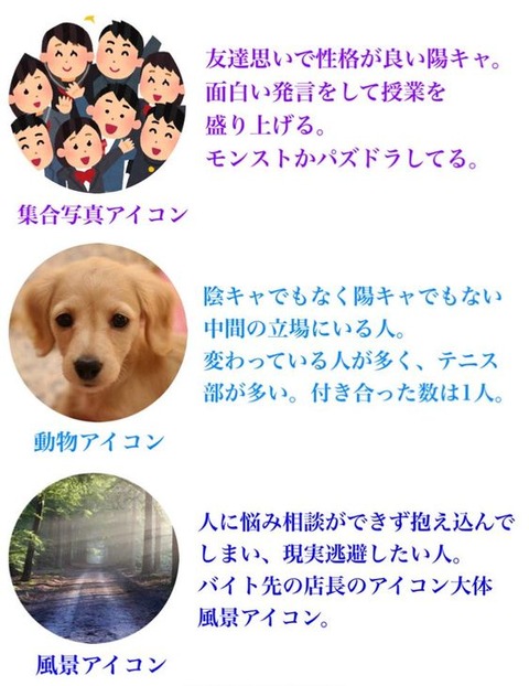 画像 Lineアイコン 分析されるｗｗｗｗｗｗｗｗｗｗｗ 人気の話題まとめましたm9 W