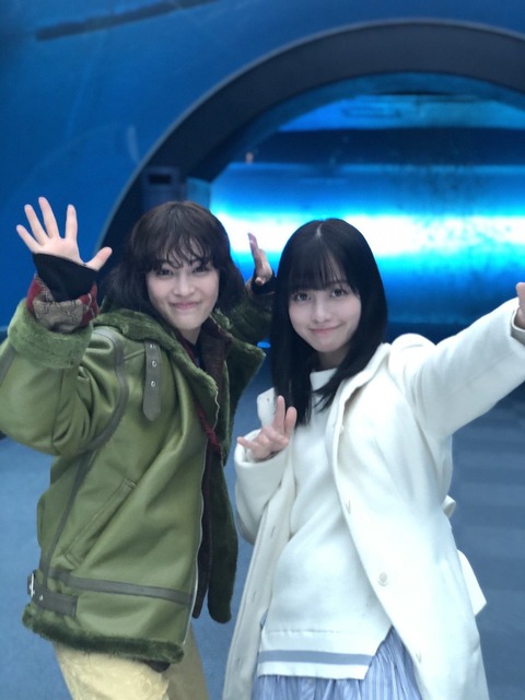 橋本環奈さんと広瀬すずさんが並んだ結果ｗｗｗｗｗｗ （※画像あり）