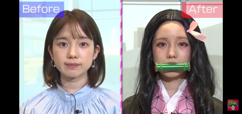 【画像】有名人の禰豆子のコスプレ、どれも似合いすぎｗｗｗｗｗｗｗｗｗｗｗｗ