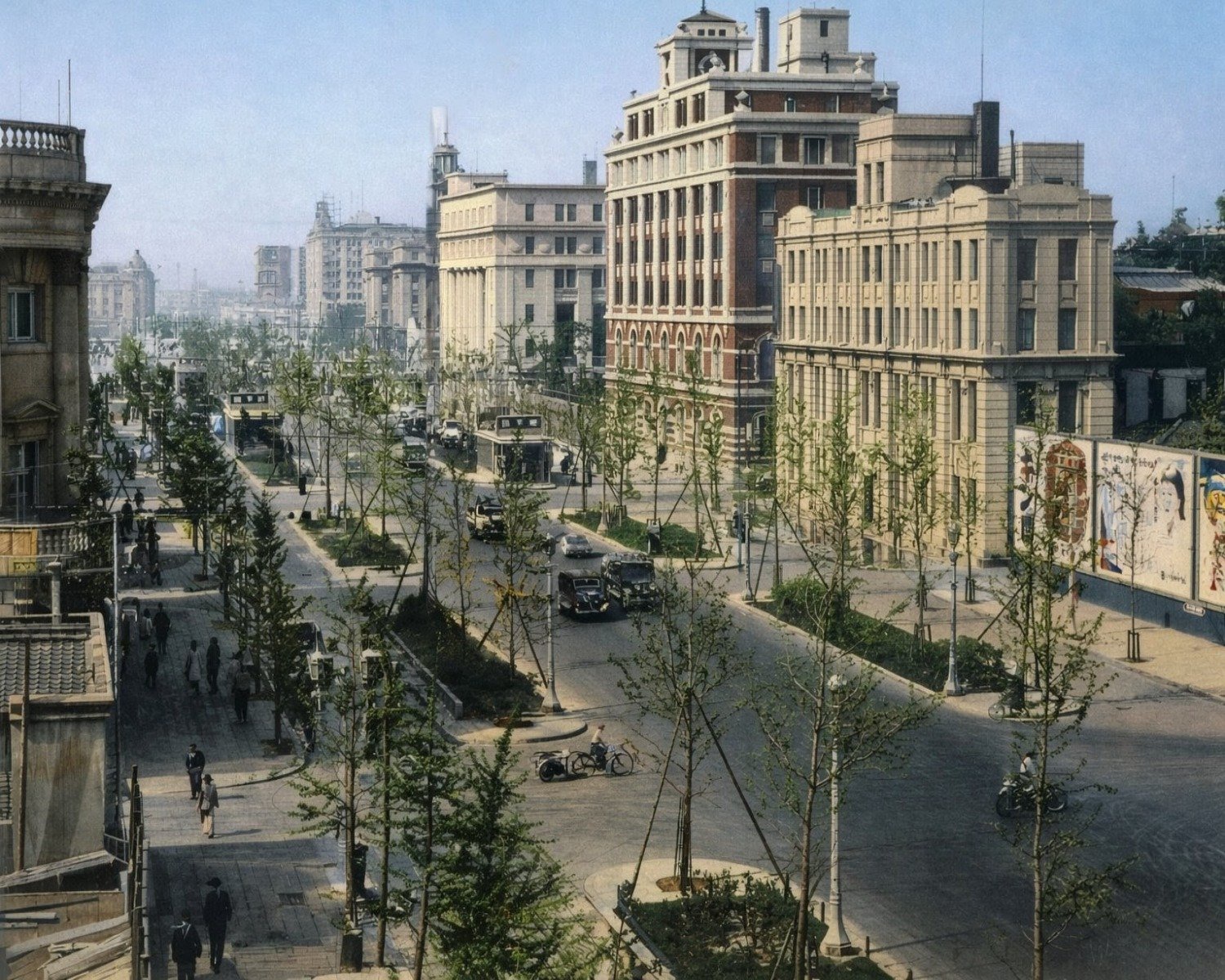 【画像】1937年の大阪の街並みwwwwwwwwwwwwwwwwww