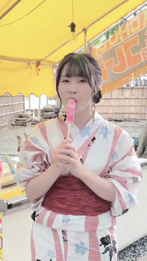 【動画】声優・相良茉優さん、チョコバナナを食す【ラブライブ！虹ヶ咲】