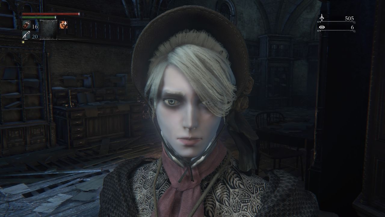 Bloodborne 人形 時計塔のマリア Doll Lady Maria 補助サイト