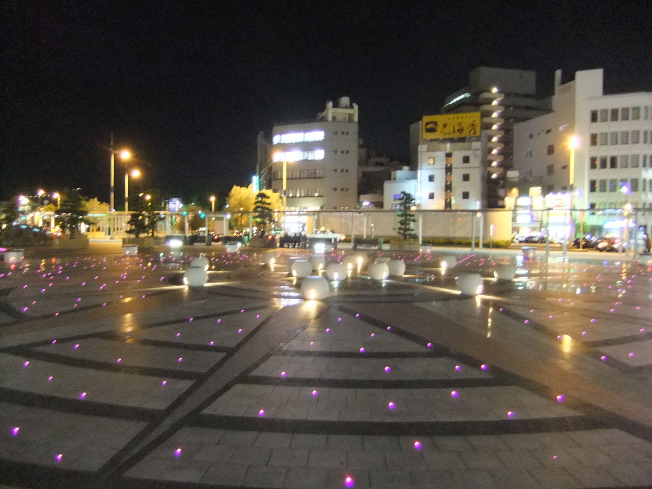 夜の高松駅周辺 香川県の県都 X Mas イルミネーション ありふれた日常 Common Daily Life