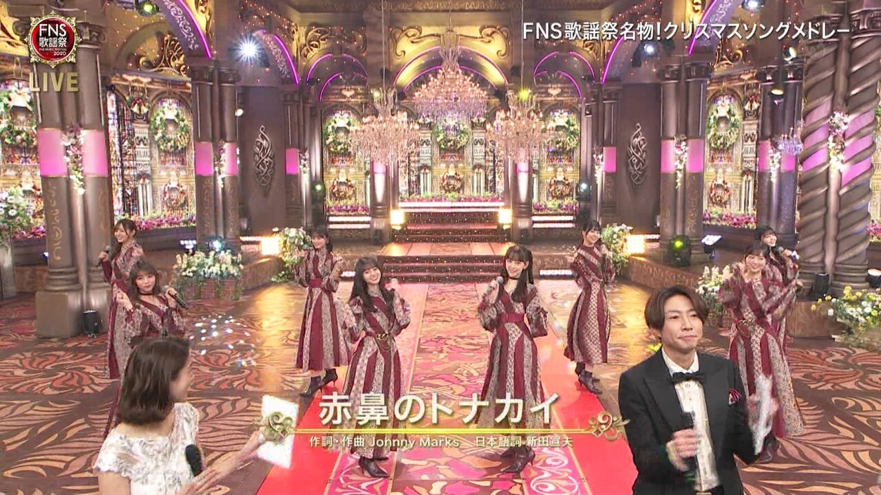 乃木坂46 実況 クリスマスメドレー 赤鼻のトナカイ みんなかわええ キャプ画まとめ Fns歌謡祭 2ch坂道まとめアンテナ