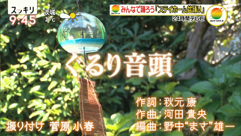 乃木坂46 星野みなみ 堀未央奈 岩本蓮加 ステイホーム盆踊り動画公開 ぐるり音頭 急に出てびっくりした Gif 乃木坂46まとめ ラジオの時間