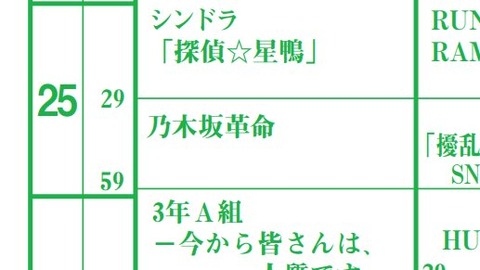 乃木坂46 日テレ 月曜深夜の乃木坂枠継続 乃木坂革命 どんな番組になるのかな 乃木坂46まとめ ラジオの時間 乃木坂46 日テレ 月曜深夜の乃木坂枠継続 乃木坂革命 どんな番組になるのかな 乃木坂46まとめ ラジオの時間