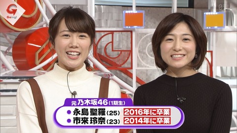 乃木坂46 市來玲奈 永島聖羅 およそ5年ぶりの共演 最 高 Gif Going 乃木坂46まとめ ラジオの時間