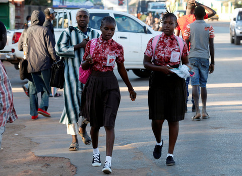 30 Beautiful Pictures Of Girls Going To School - Gambia