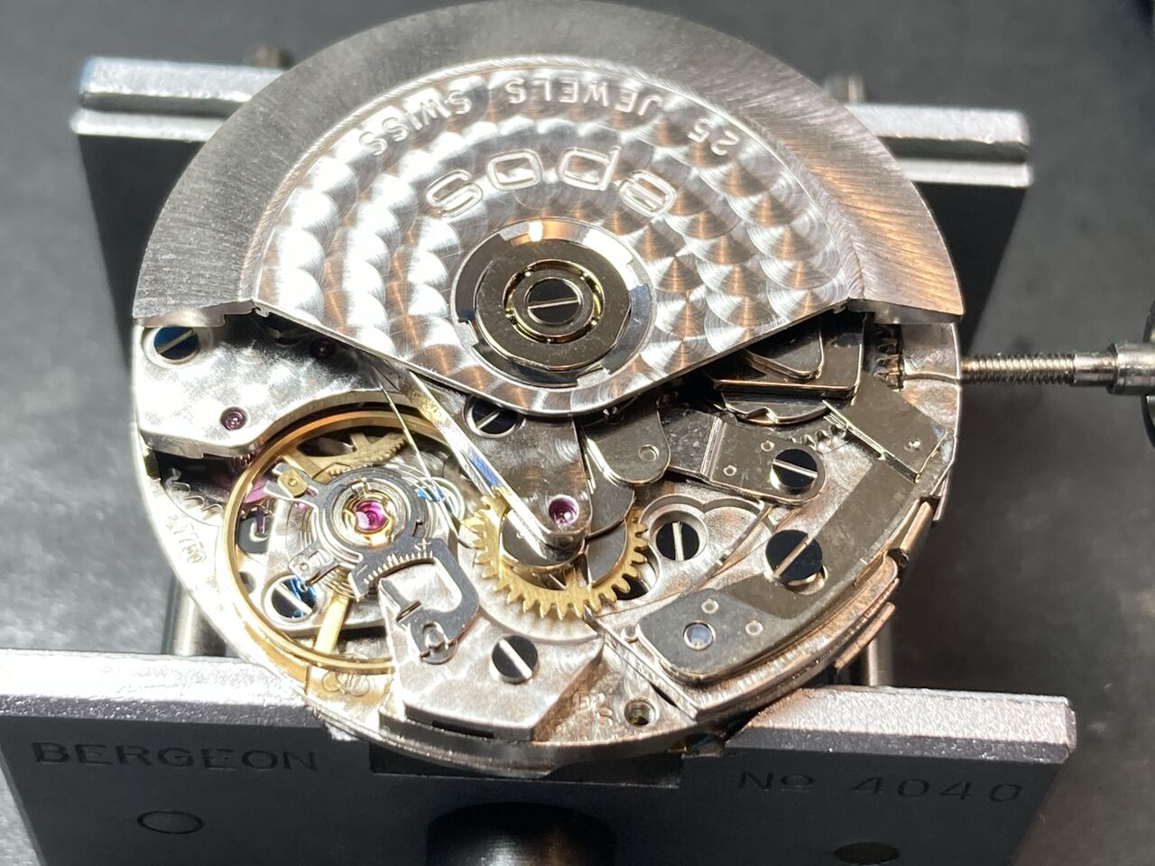 キングセイコー分解掃除済 KING SEIKO キングセイコー】のオーバーホールとインデックス取り付け