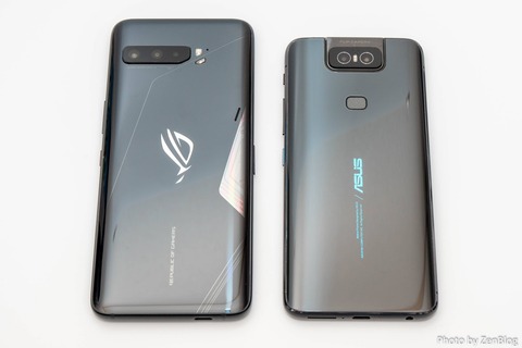 ROG Phone 3とZenFone 6