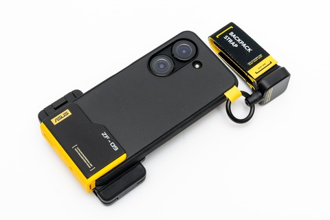 Zenfone 9 128GB Smart Backpack Mount付き 片手で操作できるコンパクトサイズにハイエンドの性能を有する。美しく