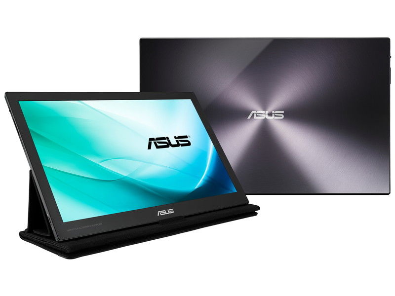 ASUS 15.6型 USB Type-C モバイルディスプレイ MB169C+ USBで給電できるモバイルディスプレイの最新モデル「MB169C+」登場