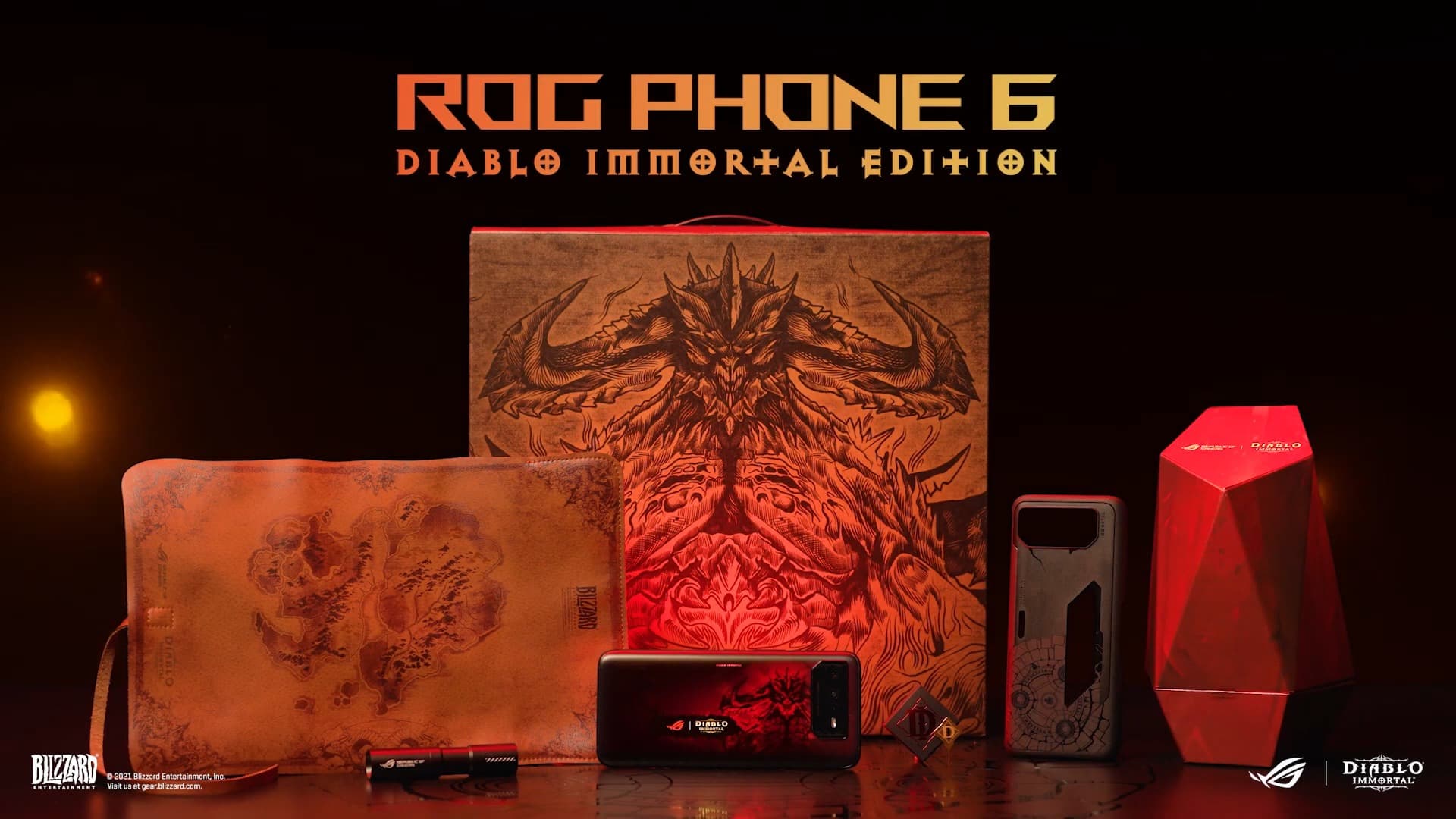 ROG Phone 6 Diablo Immortal Edition 発表 MMOアクションRPG 