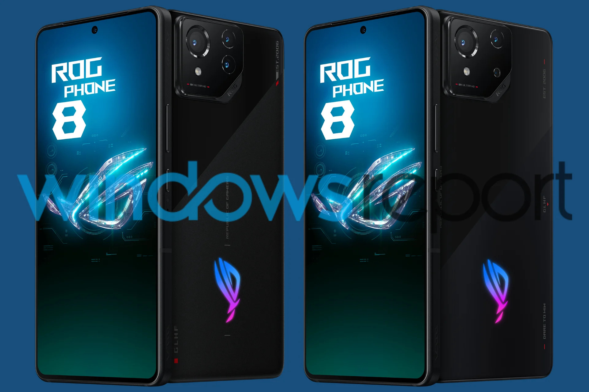 ROG Phone 8とROG Phone 8 Proの公式画像とスペックがリーク 外 ROG Phone 8とROG Phone 8 Proの公式画像とスペックがリーク 外