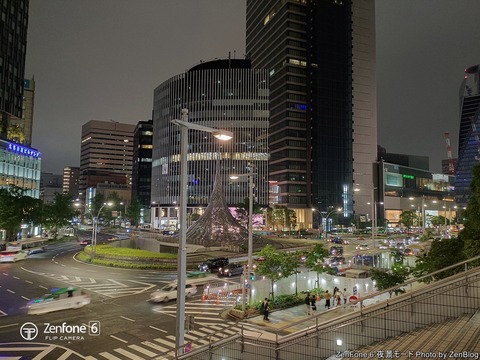 ZenFone 6 夜景モードで撮影 (1)