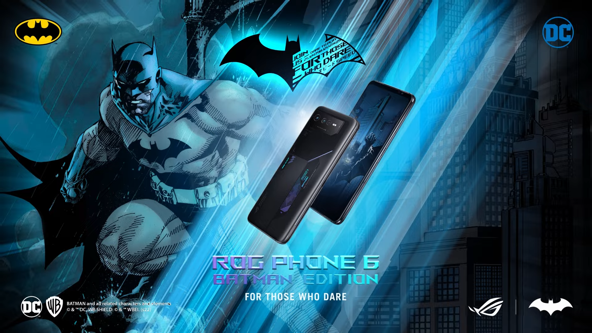 Rog Phone 6 Batman Edition グローバル発表 バットマンコラボモデル登場 Asus好きのzenblog ゼンブログ