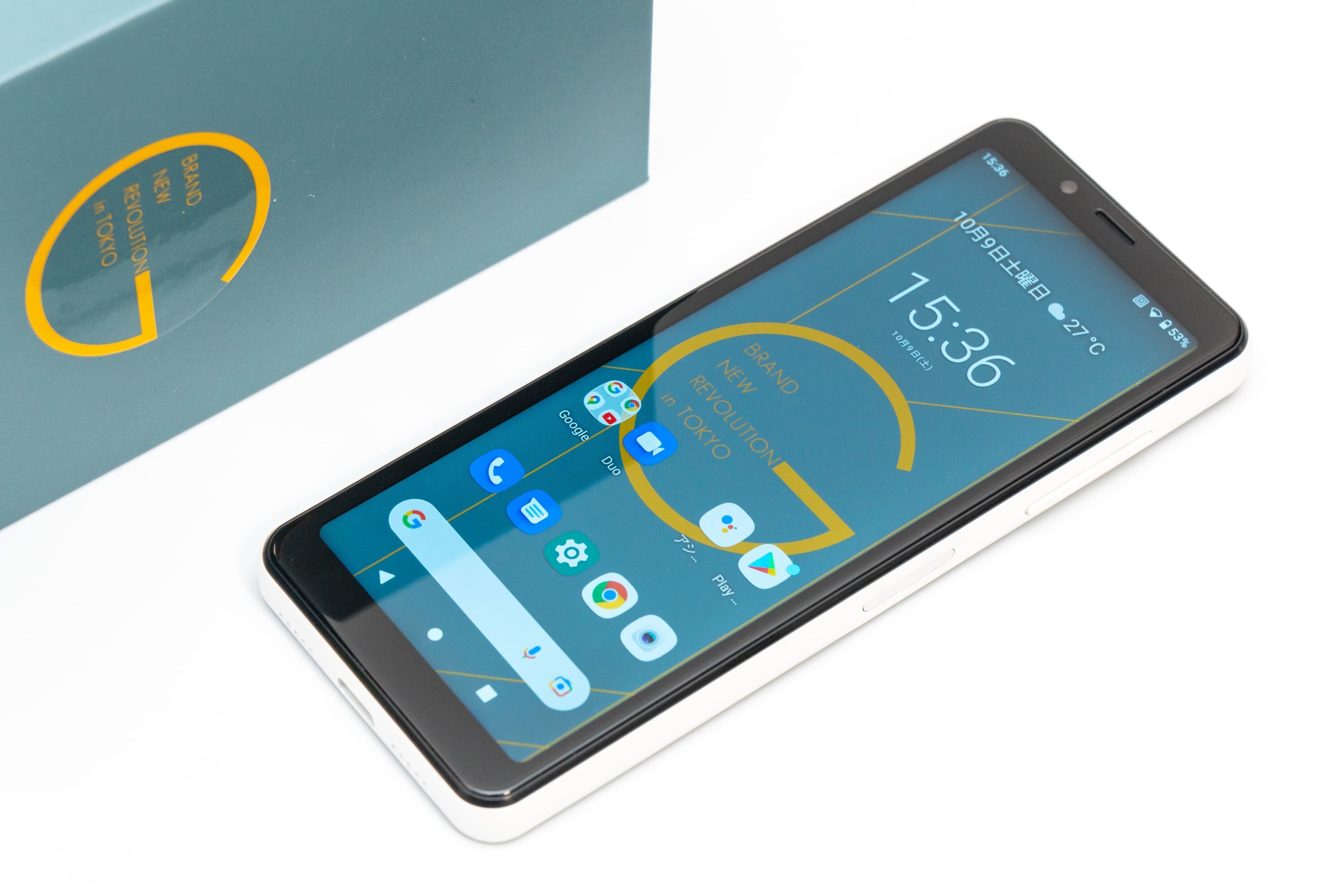 日本一縦長画面なスマホ「ピーアップ Mode1 GRIP」レビュー : ゼン