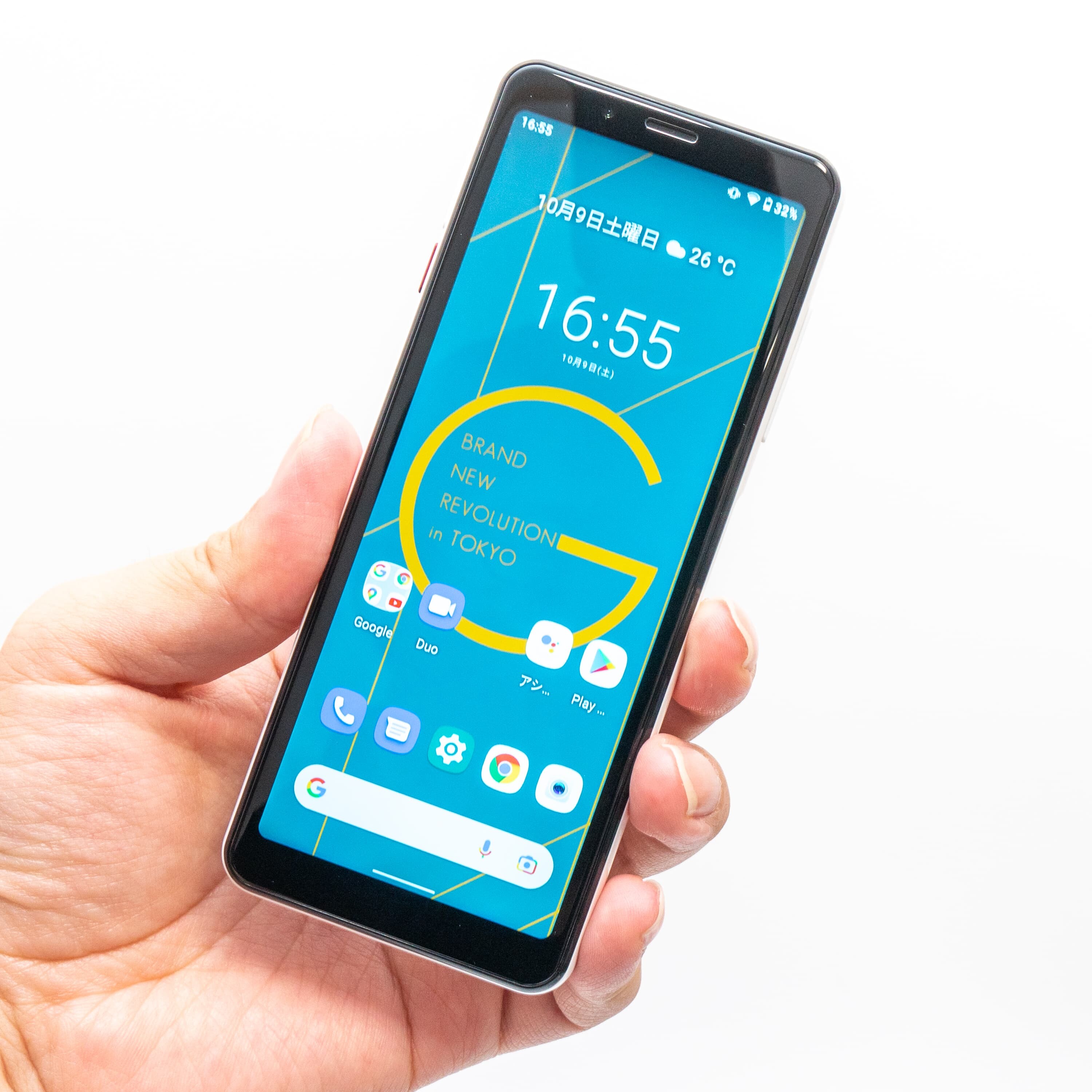 日本一縦長画面なスマホ「ピーアップ Mode1 GRIP」レビュー : ゼン