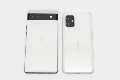 Pixel 6a Zenfone 8 比較 (1)