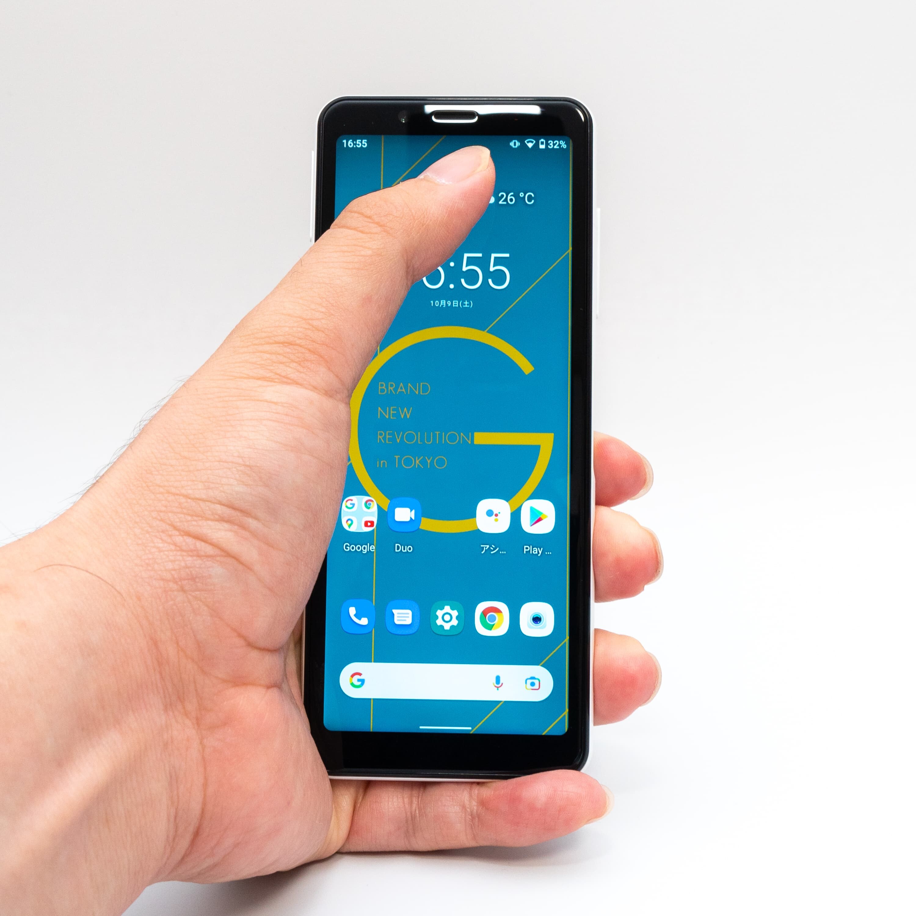 日本一縦長画面なスマホ ピーアップ Mode1 Grip レビュー ゼンブログのasus以外