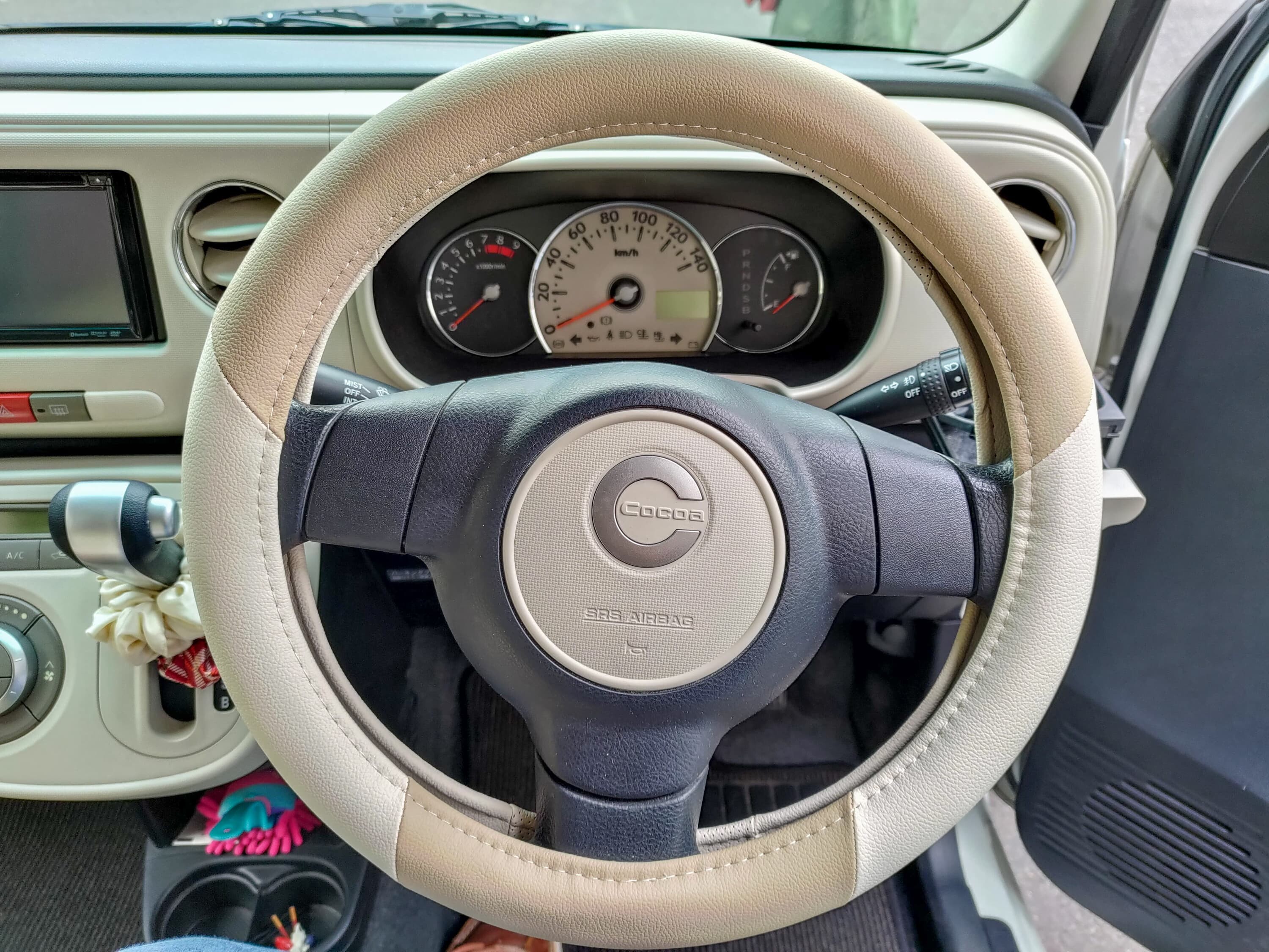 ボンフォーム ハンドルカバー 6797 01beを購入 ダイハツ ミラココアにもちょうど良いデザイン ゼンブログのasus以外