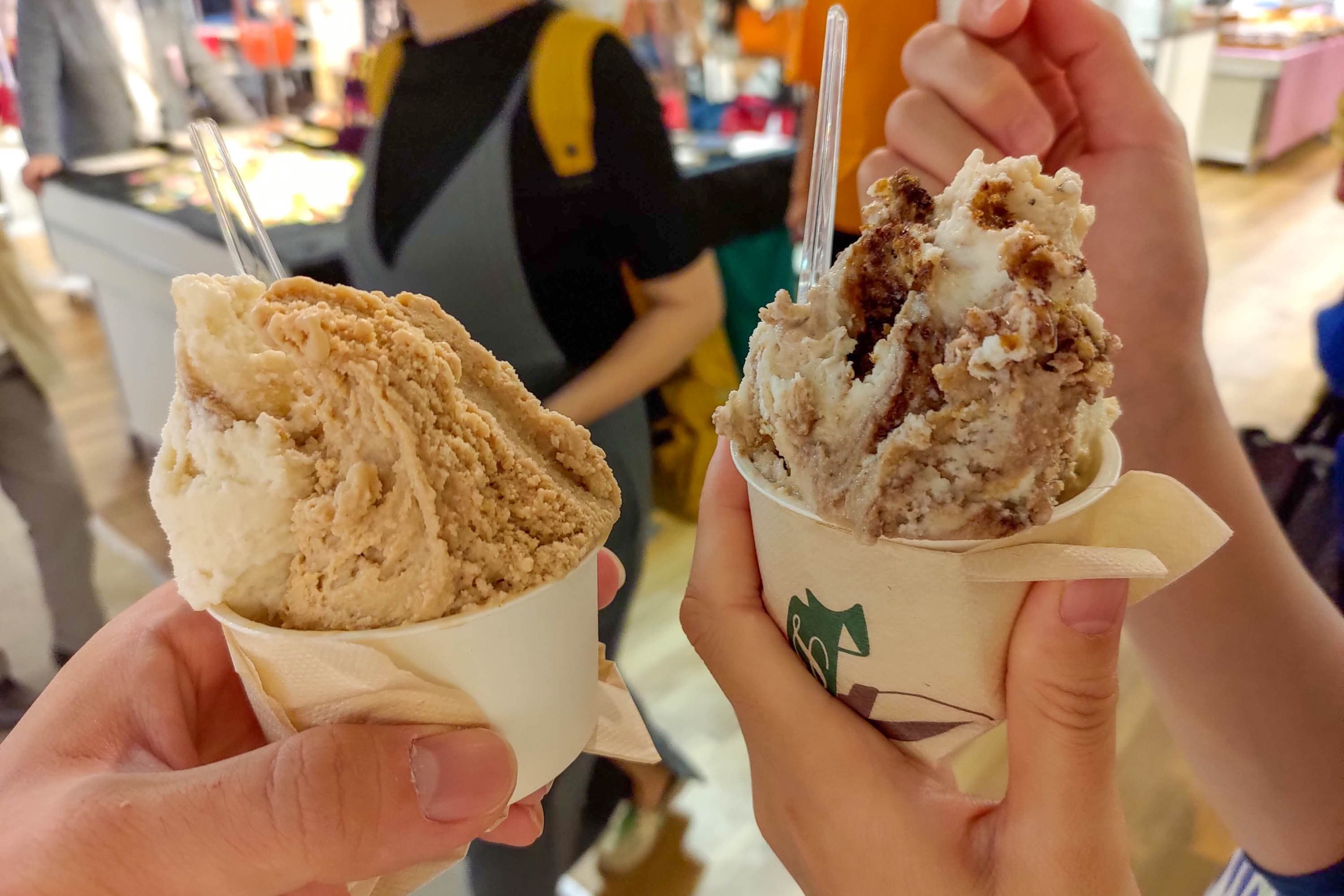 近鉄百貨店四日市店で イタリア展 開催中 ダ ルチアーノのジェラートを食べてきた もっと知りたい四日市のこと