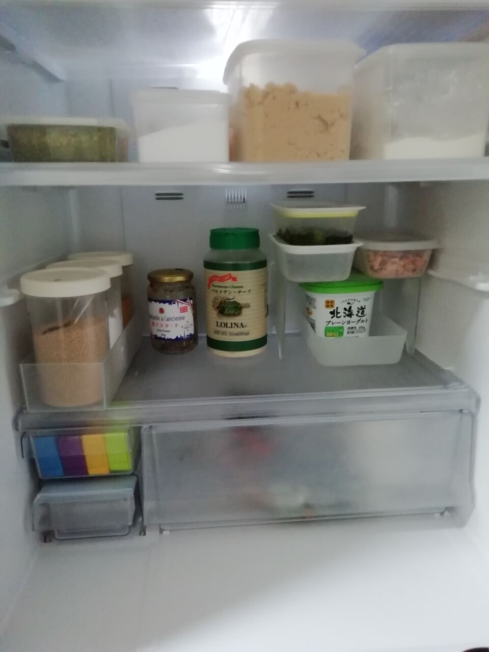 冷蔵庫の奥行きを活用する 37平米に3人暮らし