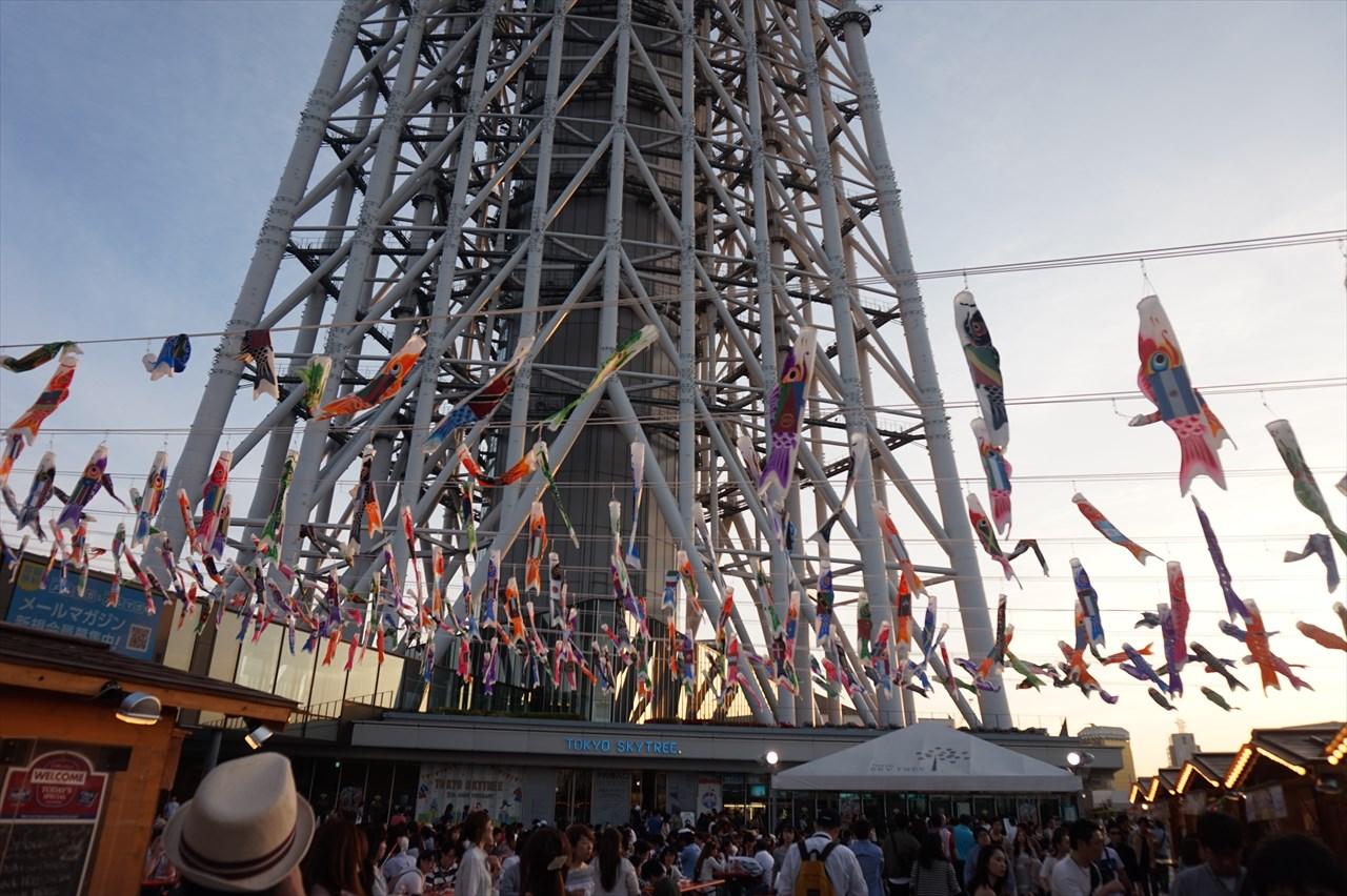 東京スカイツリー 進撃の巨人コラボ 進撃の巨塔 attack on SKYTREE