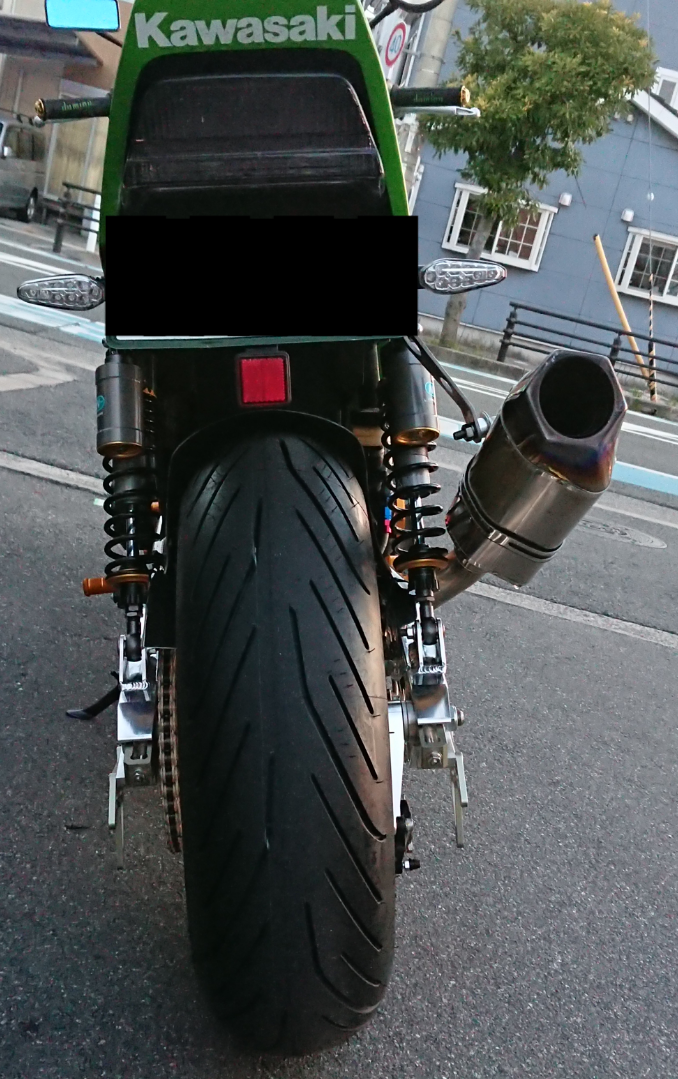 Zrx400のスイングアーム交換 その2 ライコのblog