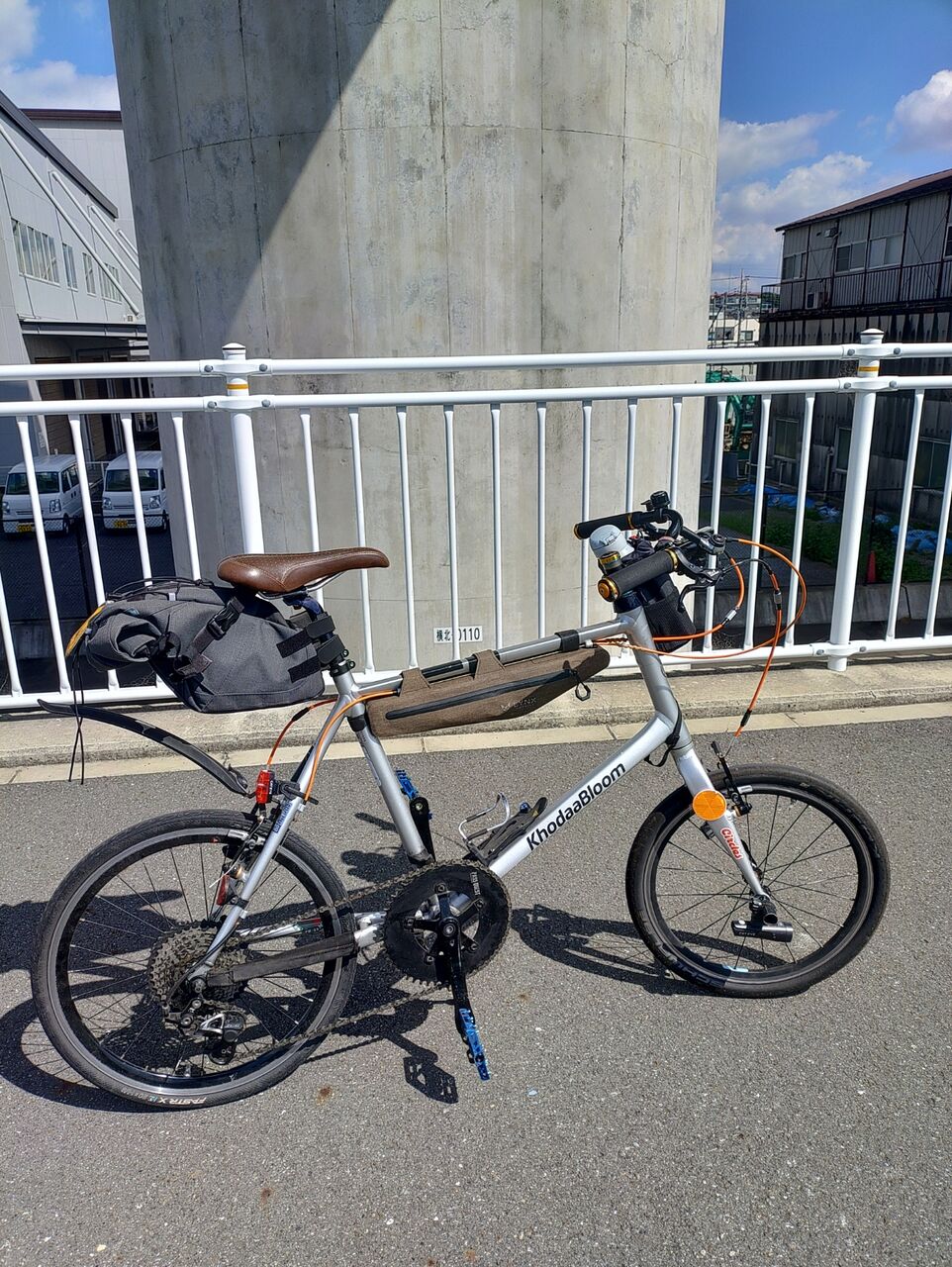 1号機Rail20 ハンドルバーをSoma Sparrow Barに交換 : Rail20とPursuer