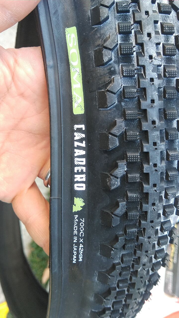 3号機Muirwoods29 SE、Soma Cazadero Tire(700×42C)を