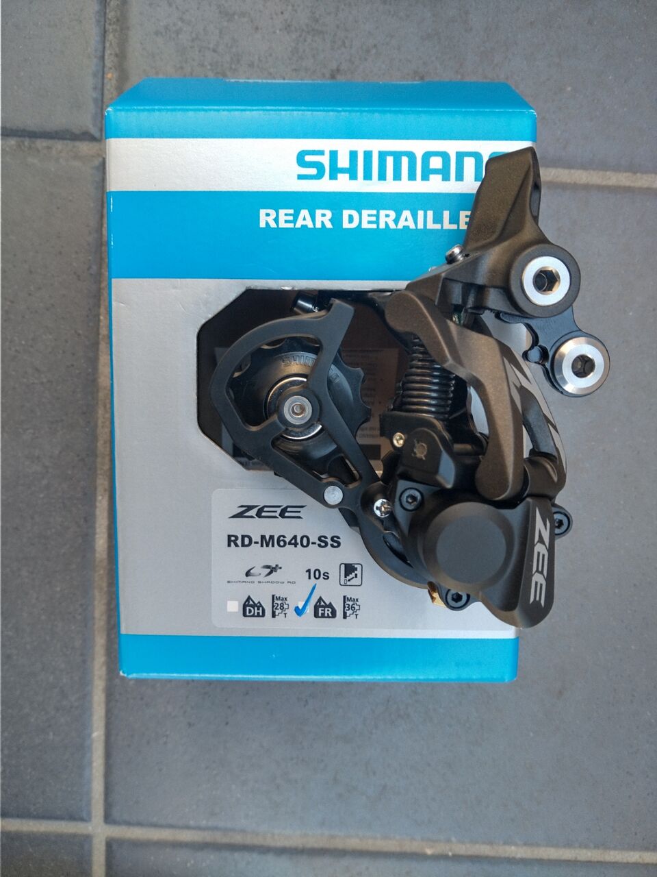 Rail20くん、Shimano RD-M640-SS Rail20くん、Shimano RD-M640-SS