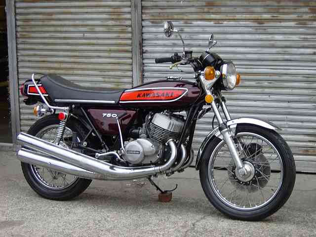 Kawasaki 750SS～H2 (MACH Ⅳ) : Rail20とPursuer、Muirwoodsで