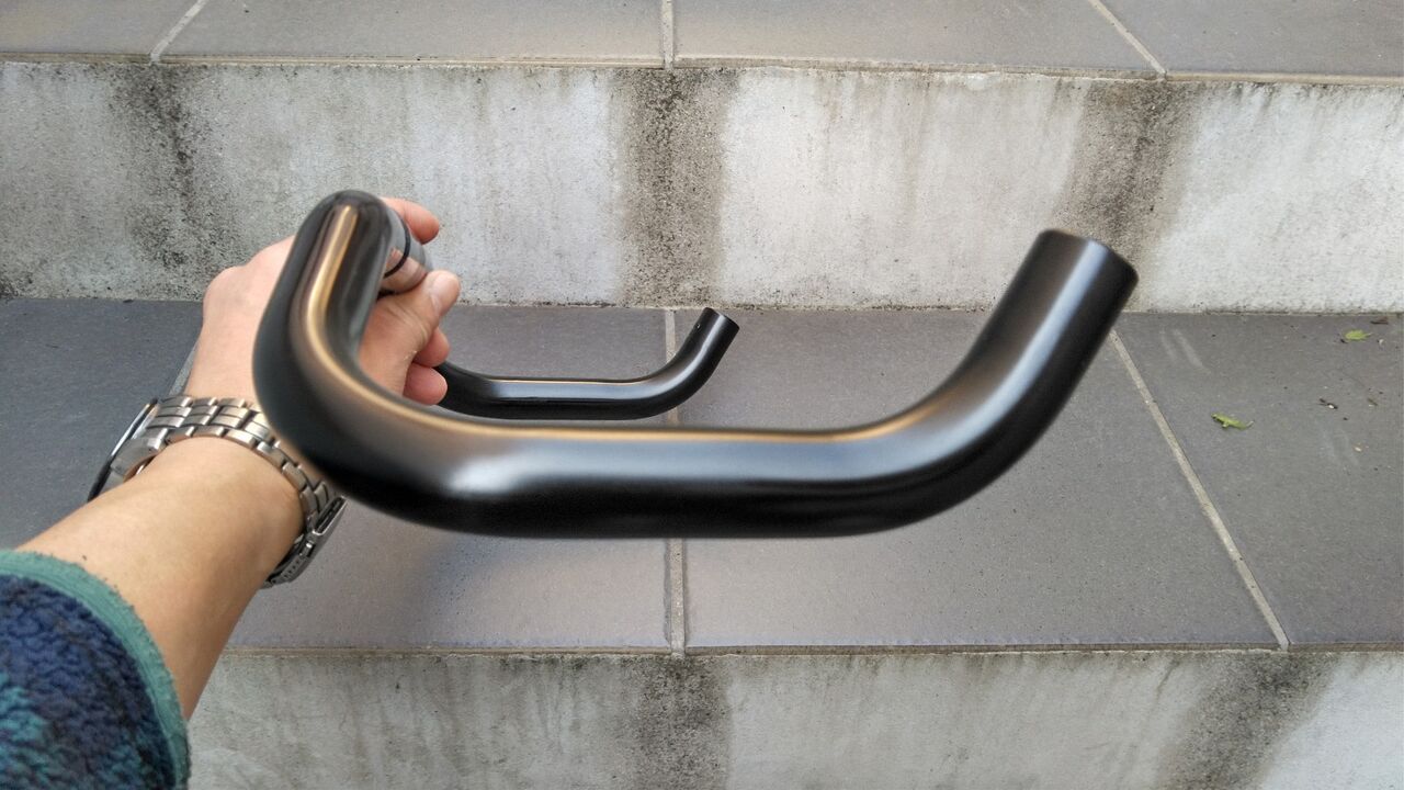 Pursuerくん、ブルホーンバー（Nitto RB-021)装着 : Rail20と